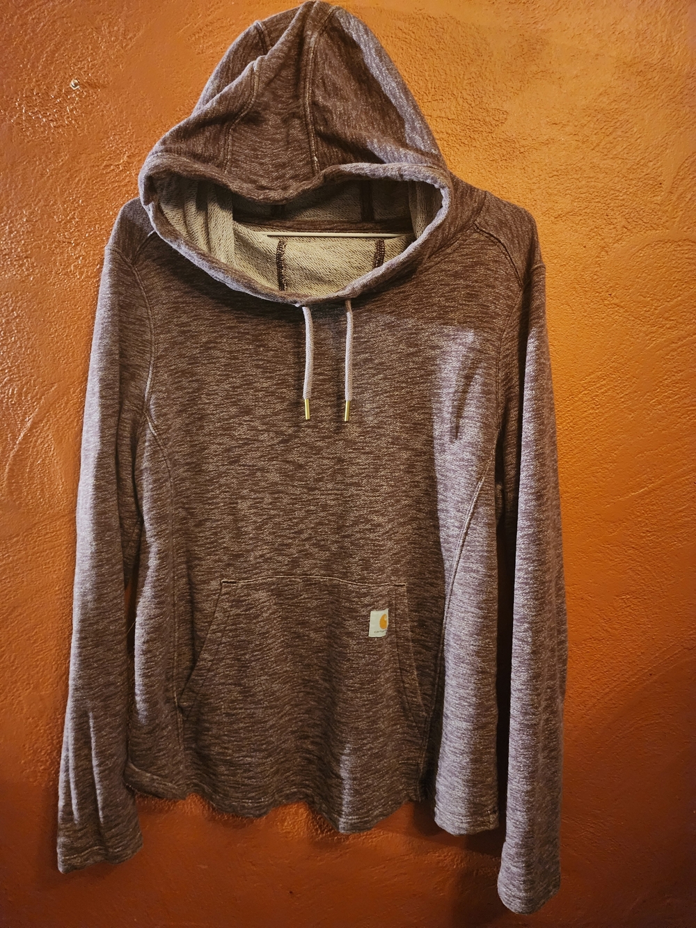Carhartt Women’s Heather Purple Pullover Hoodie